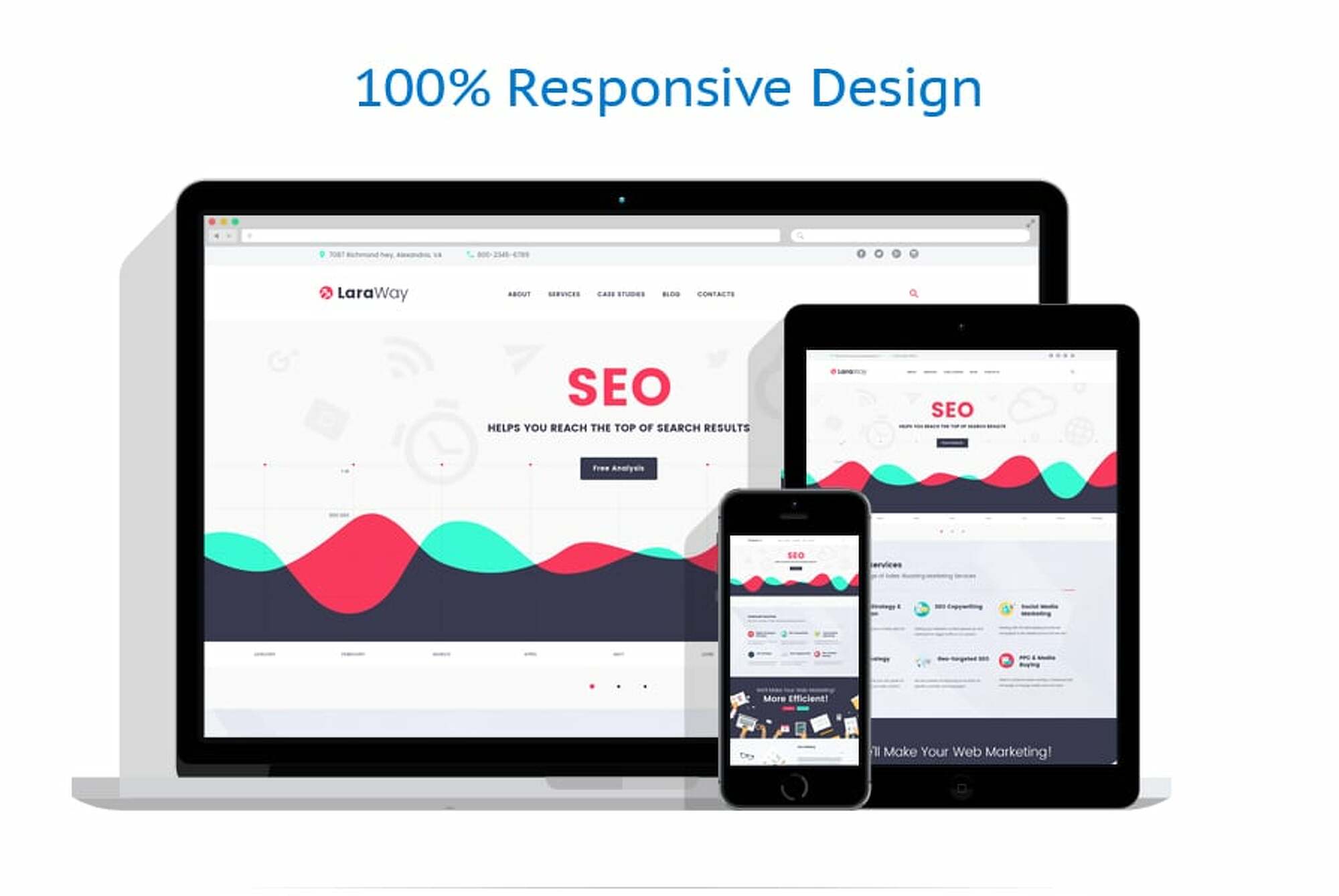 Laraway - SEO& Digital Marketing Agency WordPress Theme