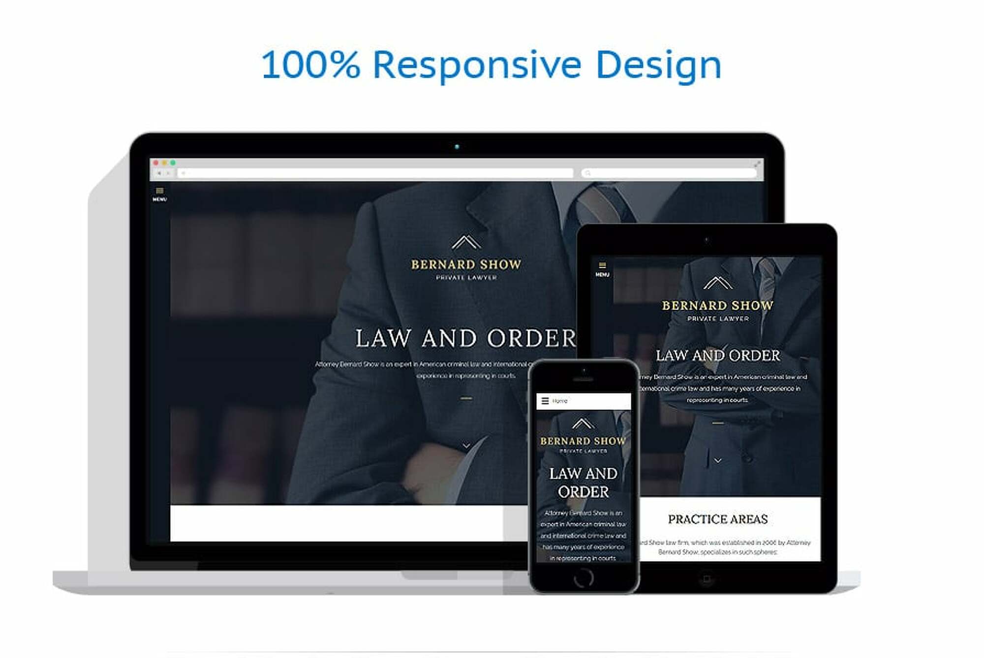 Lawyer Joomla Template