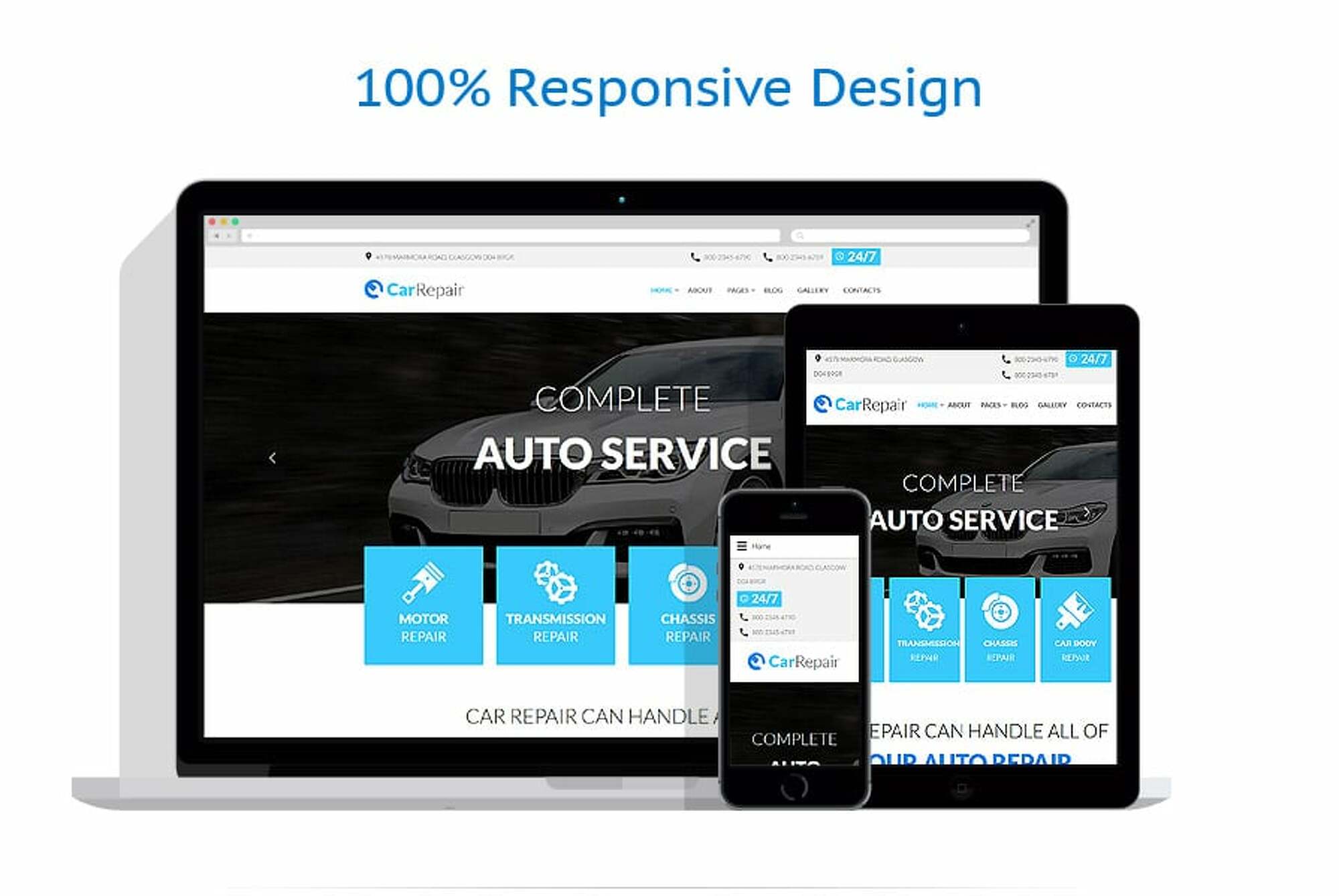 Car Repair Joomla Template