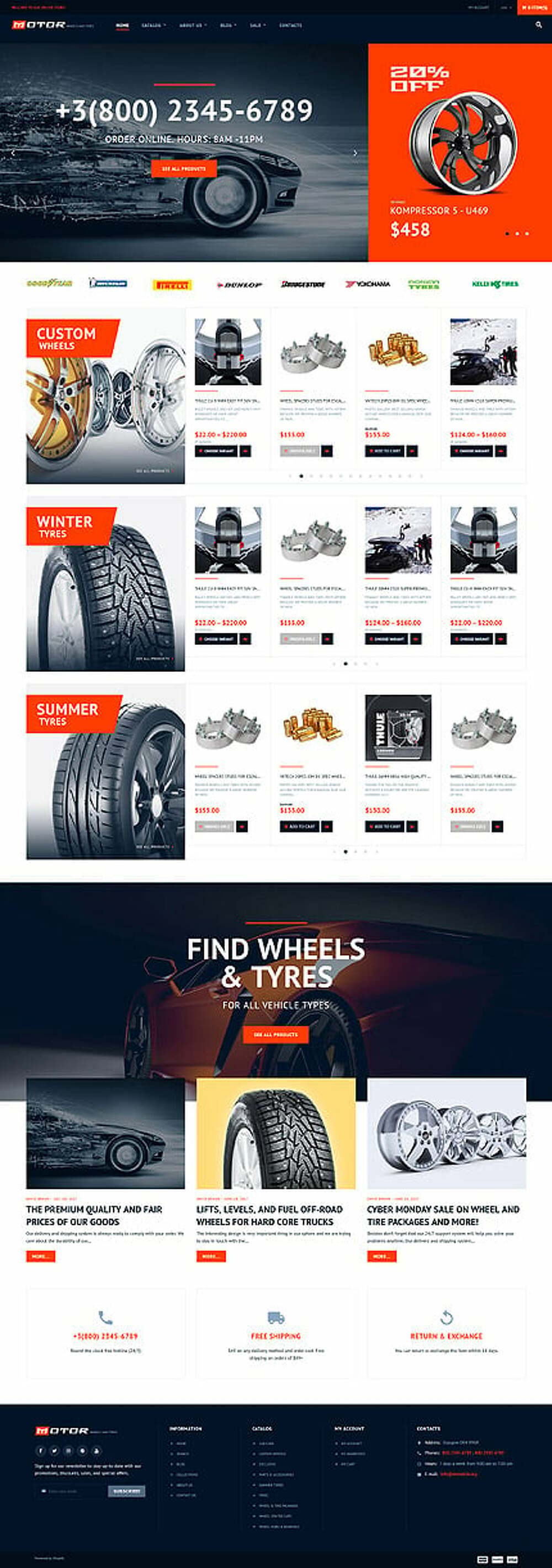 Wheels& Tires Responsive Shopify Theme