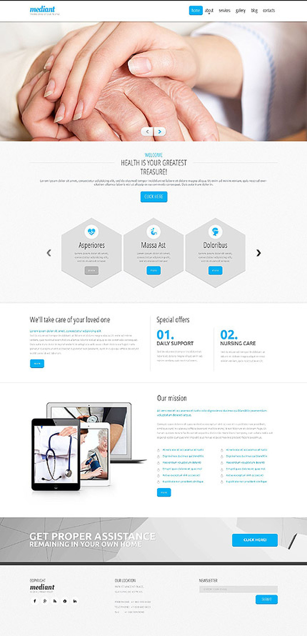 Elderly Care  Layout