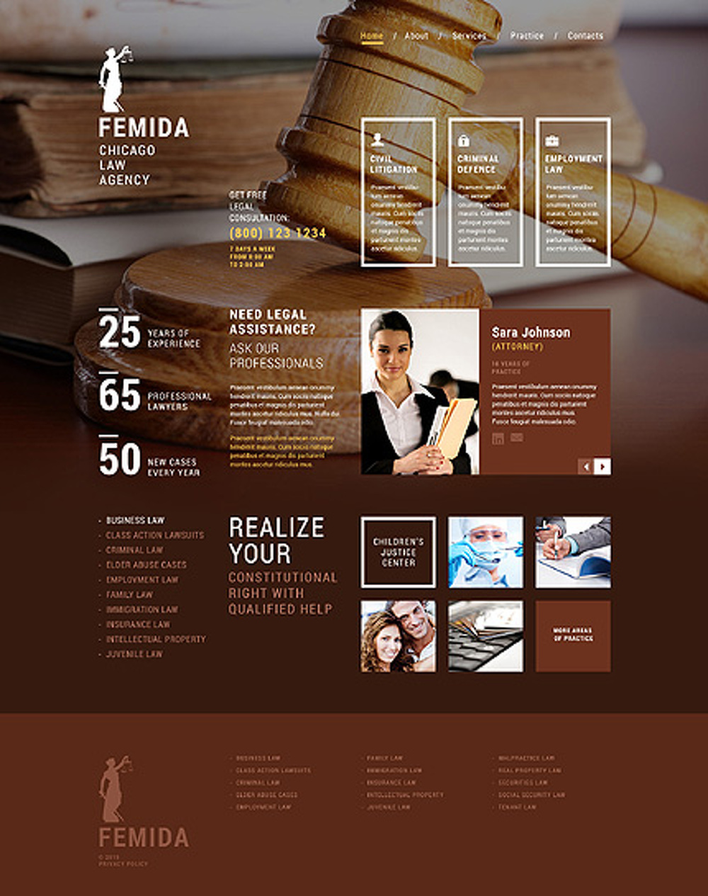 Law Firm  Layout