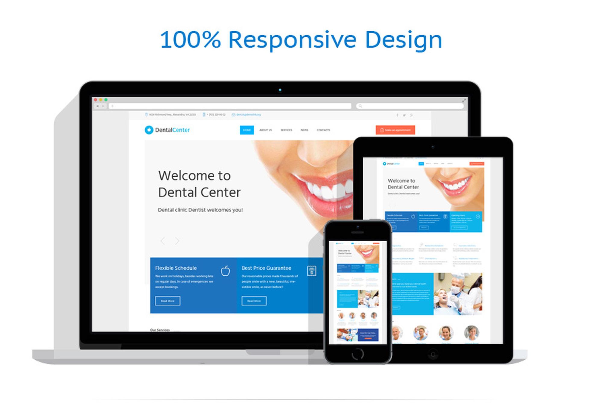 Dentalcenter - Dental Clinic Responsive